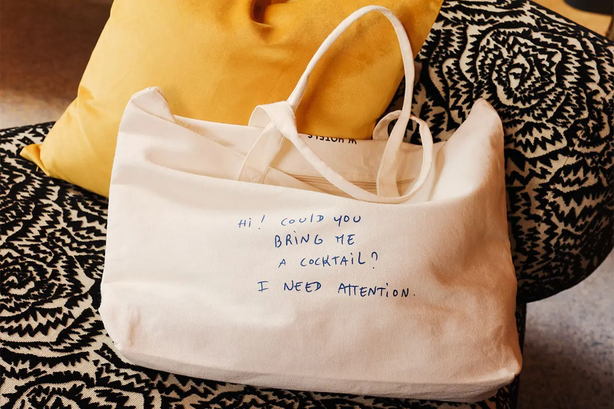 Thomas Lélu Need Attention Tote Bag